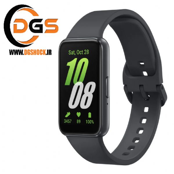 ساعت هوشمند سامسونگ رنگ گرافیت مدل Galaxy Fit3 SM-R390
